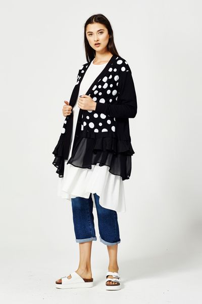 									DOT AROUND 'EX OH' TOP
								, 			DO THE WHITE THING 'DROP DEAD GORGEOUS' DRESS
								, 			KNOCKIN' ON DENIMS DOOR 'POCKET TO THE MOON' JEANS
			