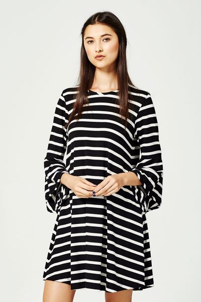 									STRIPE FOR THE PICKING 'MY FLARE LADY' DRESS
			