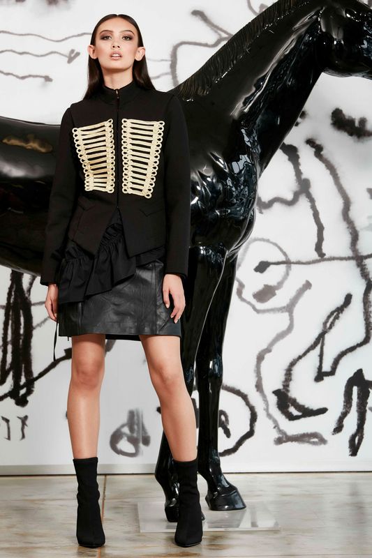 									Skirt The Issue Skirt
								, 			Snakes And Ladders Jacket
			