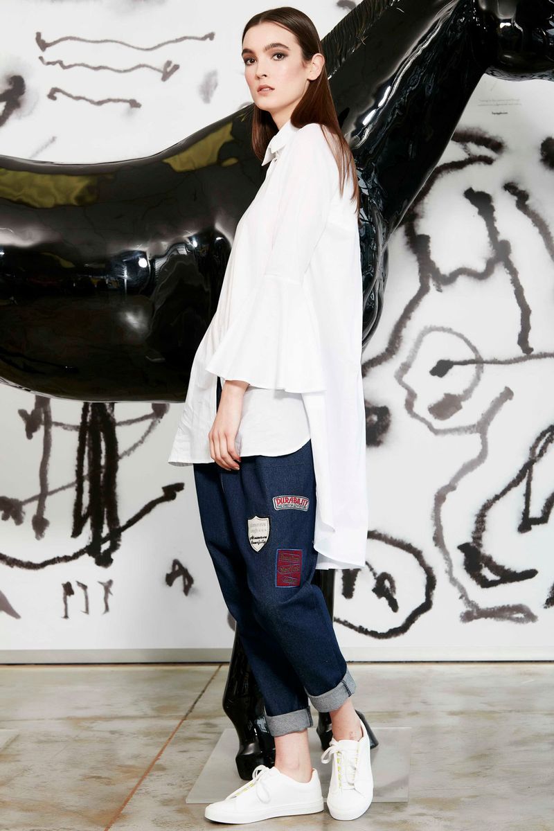 									Patch Me If You Can Jeans
								, 			I'll Be Flare Dress
			