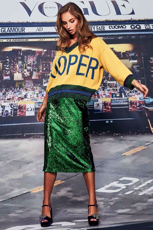 									HI MY NAME IS SWEATER
								, 			SHIMMER ALL NIGHT SKIRT
			