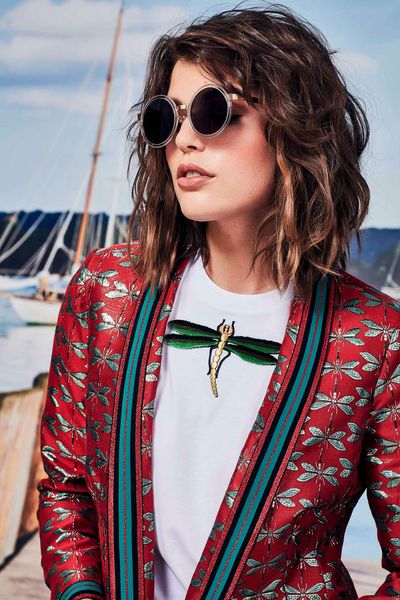 									PRETTY FLY JACKET
								, 			GOLD FASHIONED SUNGLASSES
								, 			FLY AWAY WITH ME T-SHIRT
			