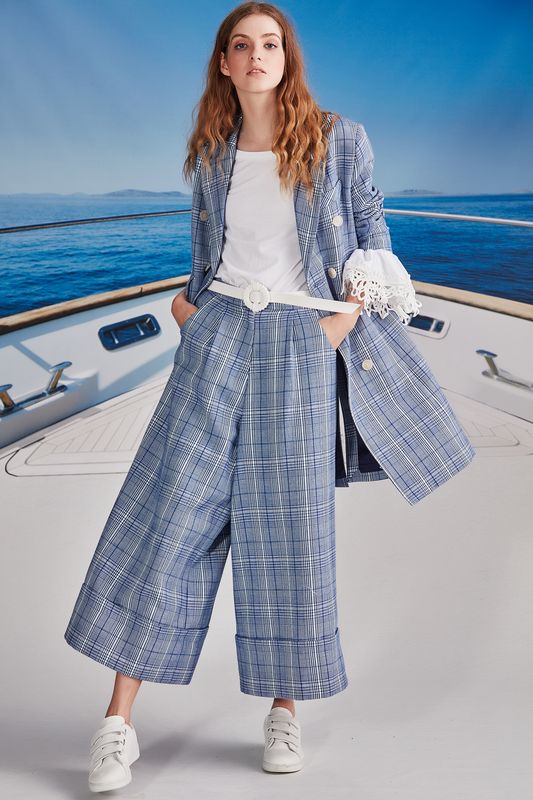 									WALK ON BY PANTS
								, 			POWER SUIT COAT
								, 			SATURDAY SUN TOP
			