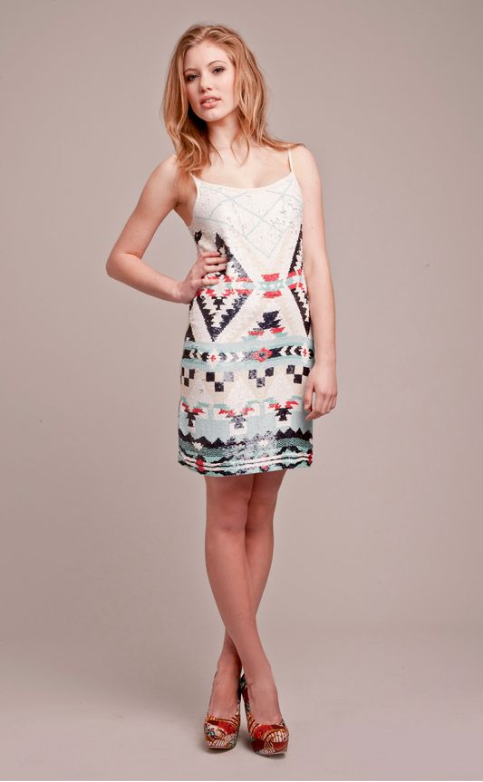 									Aztec 'Silverado' dress
			