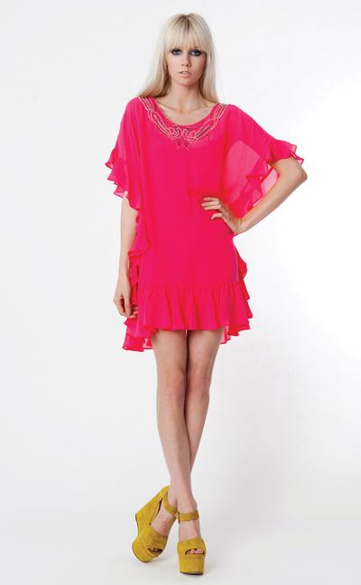 									BARBADOS 'SHOCKING HUES' DRESS
			