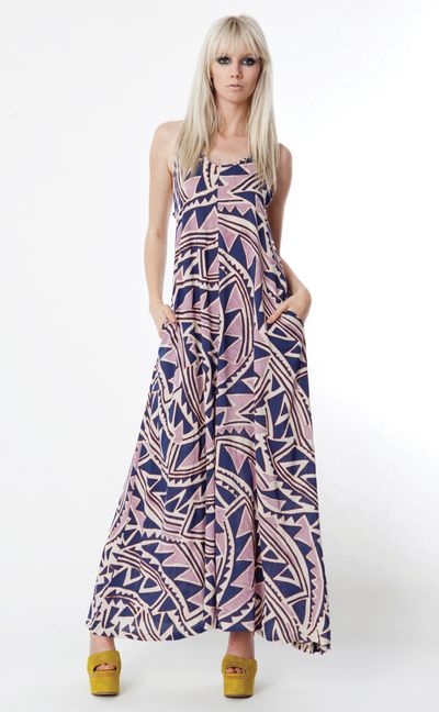 									JAGGED TOOTH 'KNOTTY BUT NICE' DRESS
			