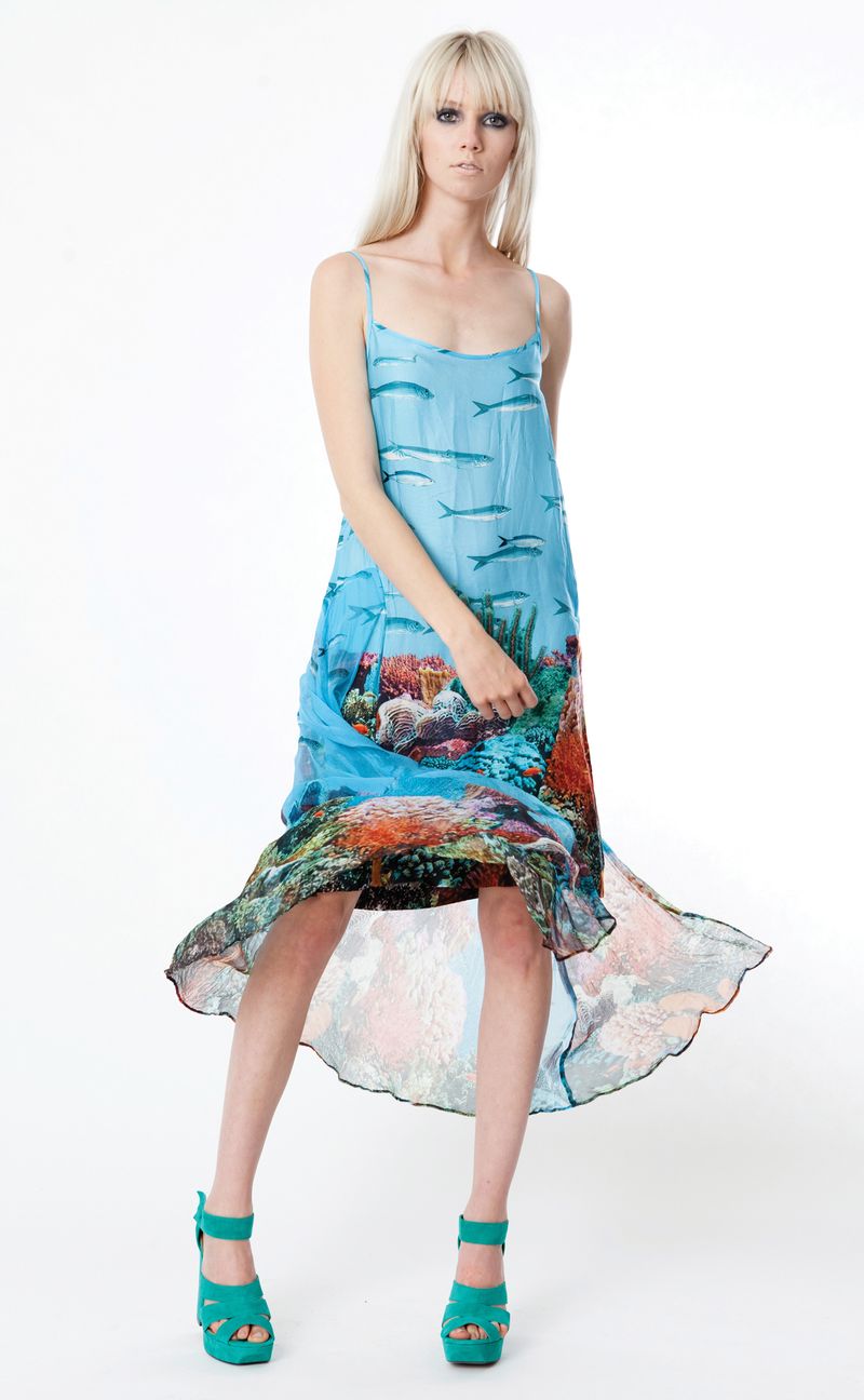 									CORAL REEF 'ONE FISH -­ TWO FISH' DRESS
			