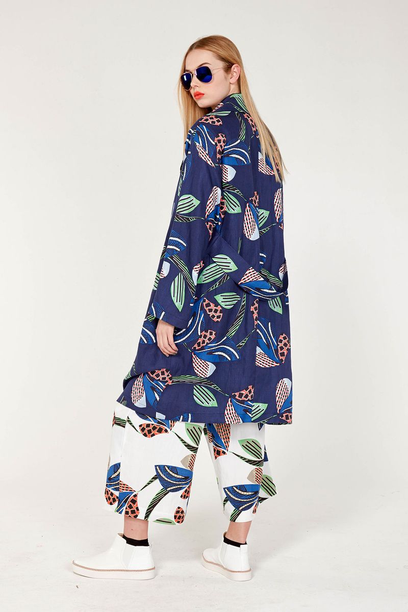 									BE MORE PACIFIC 'AMBER ROSE' COAT
			