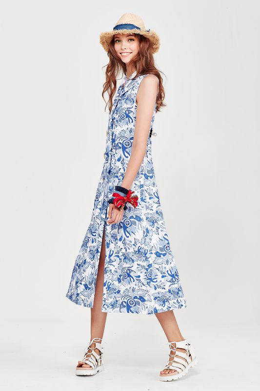 									SUMMERS GARDENS DRESS
			