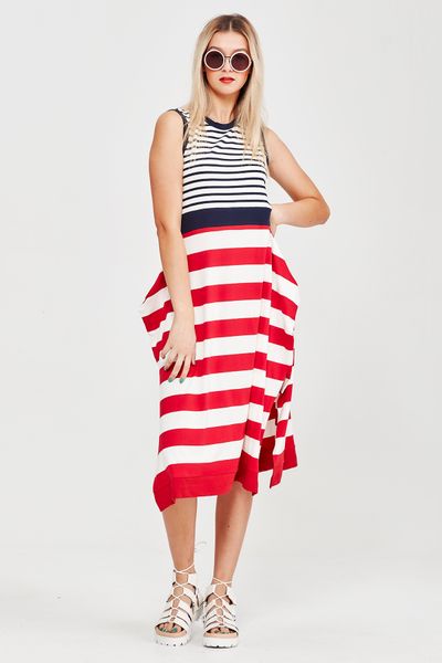 									CROSS THE LINE DRESS
			