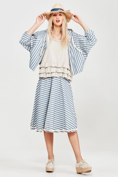 									ALL GOOD IN THE HOOD JACKET
								, 			TANKS A LOT! TOP
								, 			SKIRT SINKER
			