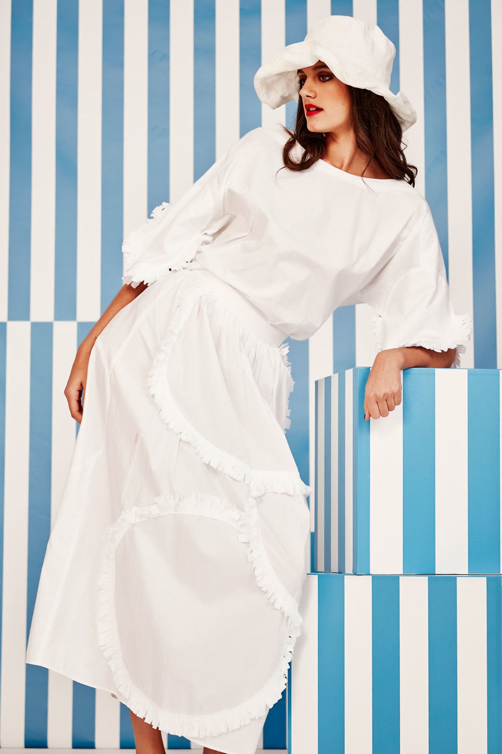 									SUMMER NIGHTS TOP
								, 			I SEE THE SEASIDE SKIRT
			