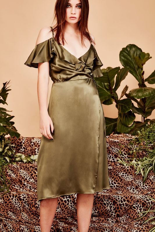 									FRILL OF THE RUSH DRESS
			