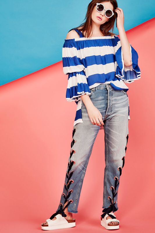 									DON'T BE NAUTI TOP
								, 			STRUNG UP JEANS
			