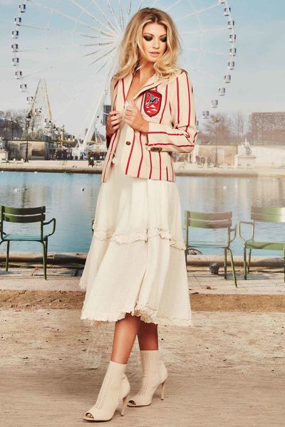 									CONCRETE JUNGLE JACKET
								, 			RUFF HEM UP DRESS
			