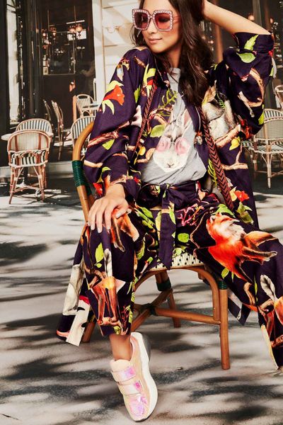 									WILD FOR THE NIGHT COAT
								, 			BAD RABBITS T-SHIRT
								, 			TURN IT UP PANTS
			