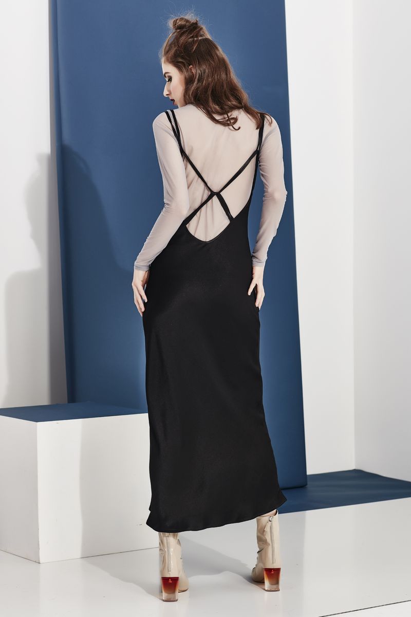 									DON'T MESH WITH ME TOP
								, 			SEX AND THE SLINKY DRESS
			