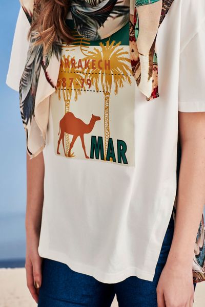 									MIRAGE DREAMS T-SHIRT
								, 			NO SCARFIES HERE SCARF
								, 			JEAN OR GEM? JEANS
			