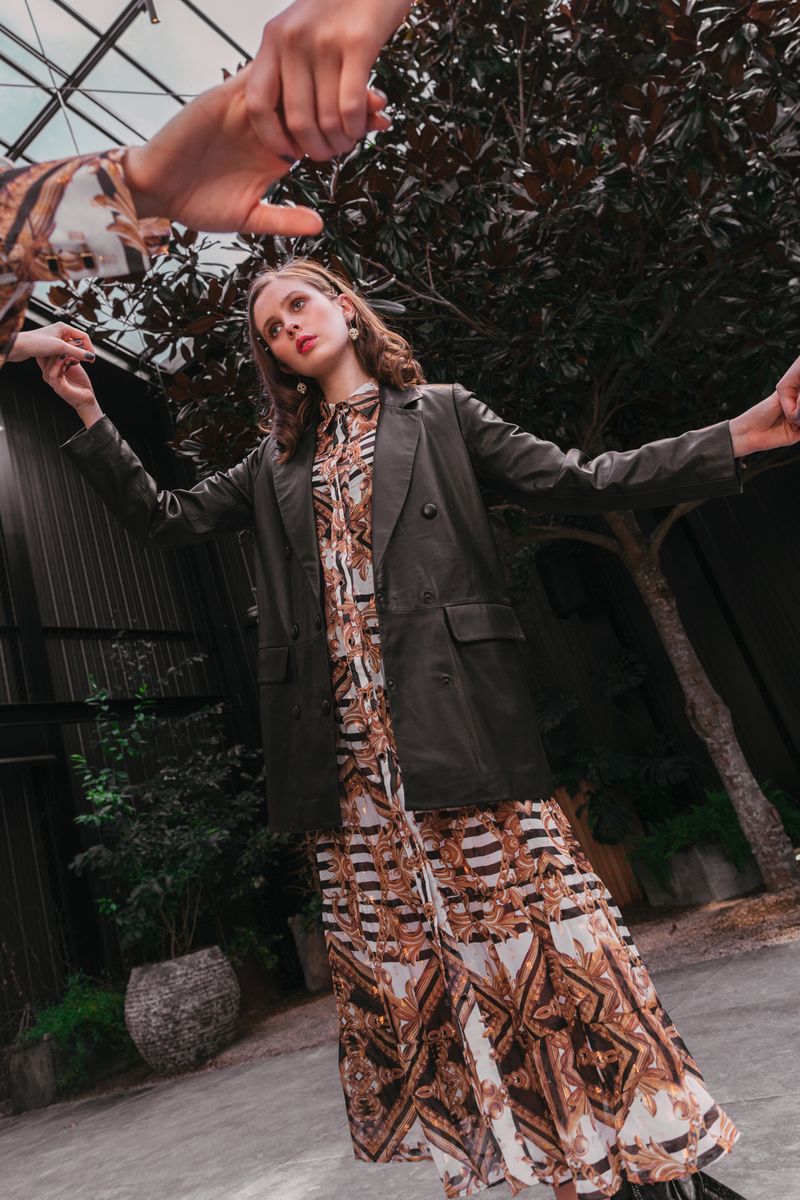 									HUNT AND GATHER DRESS
								, 			BLAZER FORCE BLAZER
			