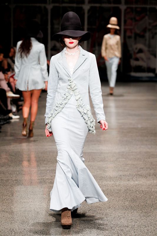 									Spaghetti Western 'Rags to Riches' Jacket
								, 			Spaghetti Western 'Floor Sweeper' Skirt
			