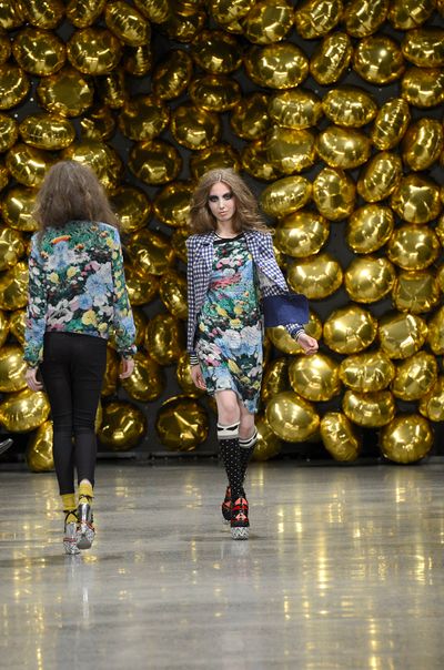 									TIBETAN PICNIC 'CHECK IT OUT' JACKET
								, 			MONET 'MONET LENDER' Dress
			