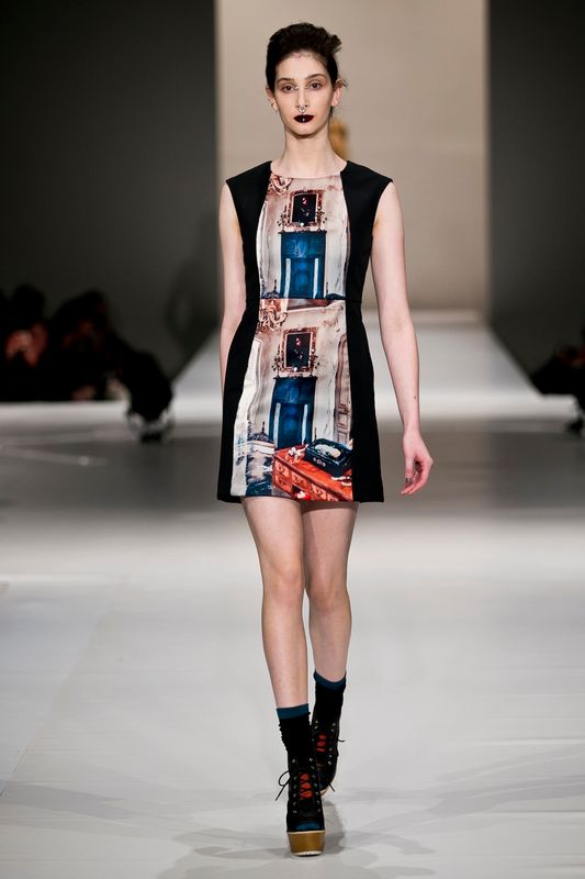 									Masquerade Mahogany 'French Dress' dress
			