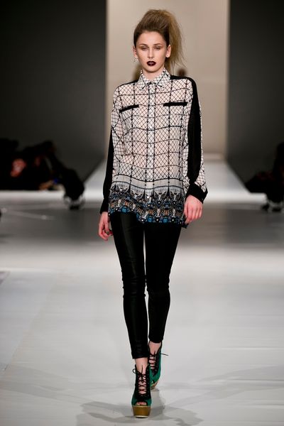 									La Parisian 'Ridley Scott' top
								, 			Chick Flick 'I Love Rock & Stroll' pants
			