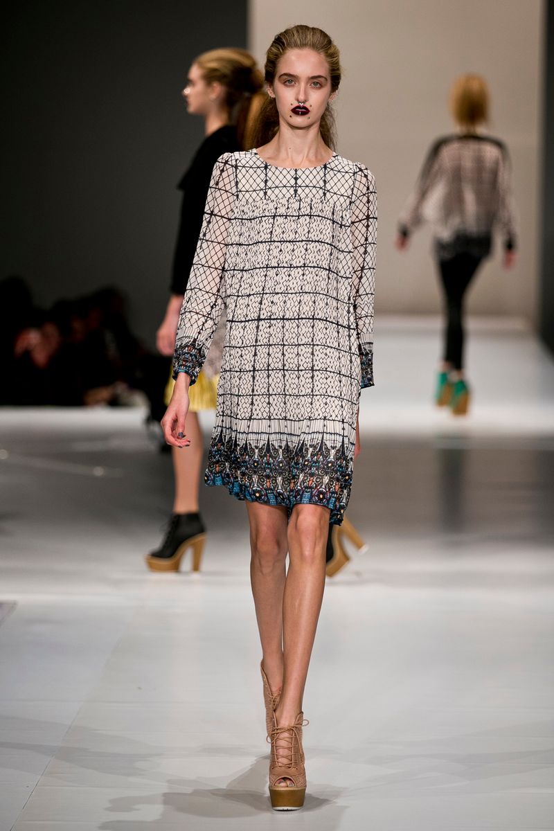 									La Parisian 'Crystal Lattice' dress
			