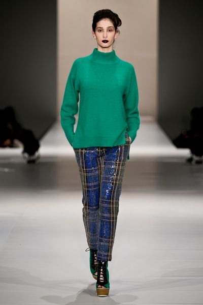 									Pom Pom 'Hot Fuzz' top
								, 			Northern Skies 'Trick Or Check' pant
			