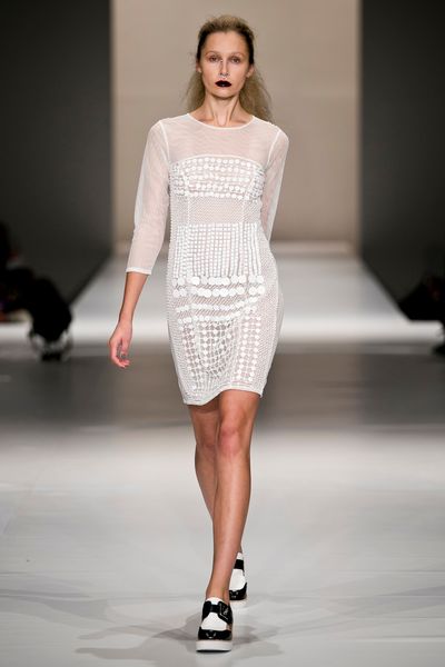 									Bead Of Light 'Morse Code' dress
			