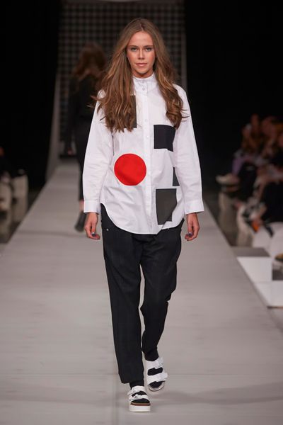 									GET THE UPPER STAND 'WHITE COLLAR CRIME' SHIRT
								, 			BLANK CHECK 'SHAKE A LEG' PANTS
			