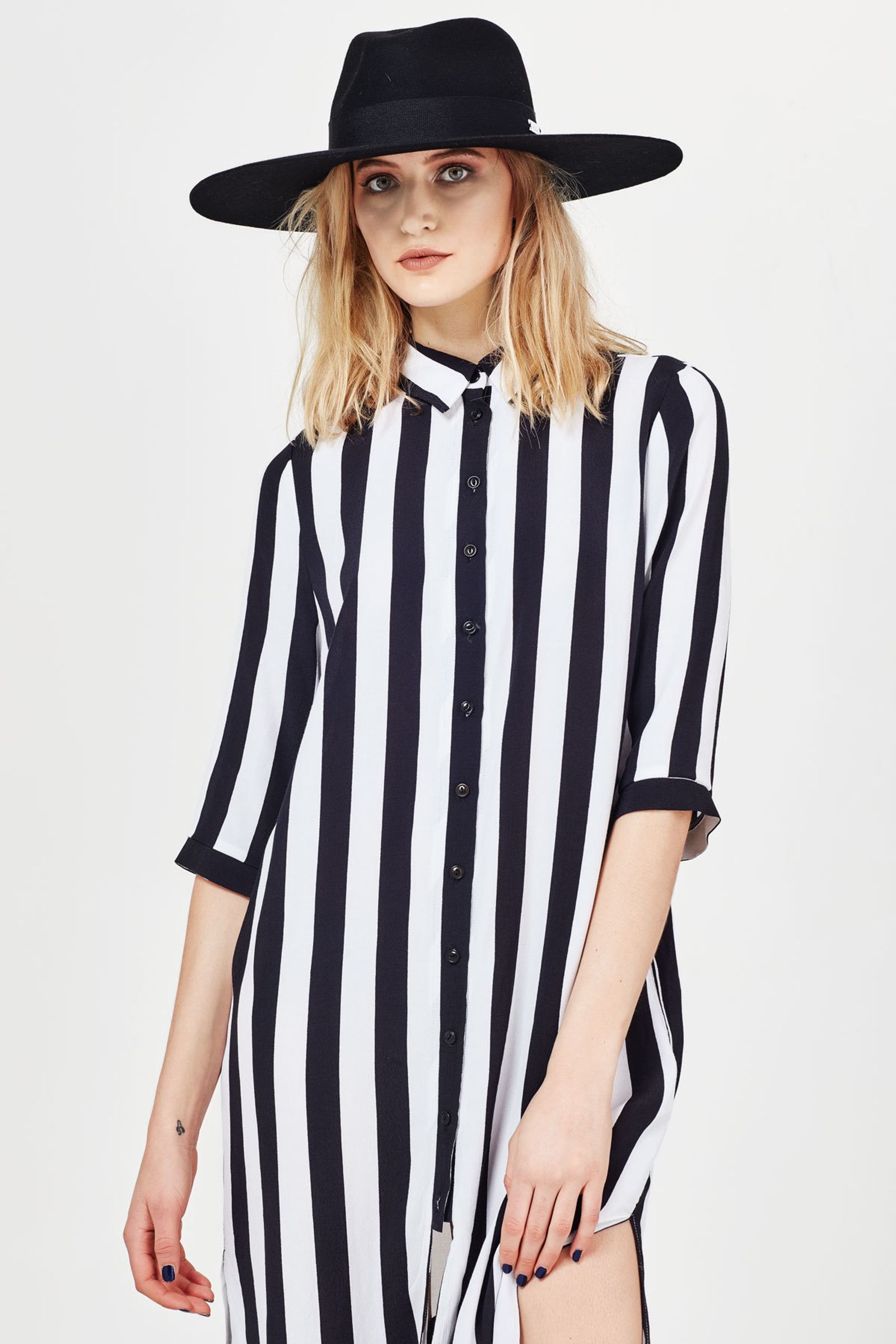 									DON’T BADGER ME 'ZEBRA MESSING' DRESS
			