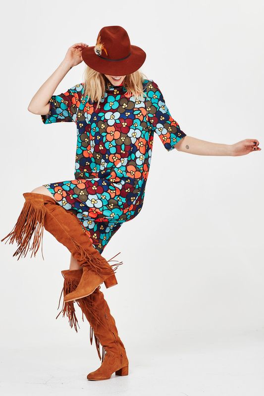 									FLOWER TO THE PEOPLE 'PEACE OF MIND' DRESS
			