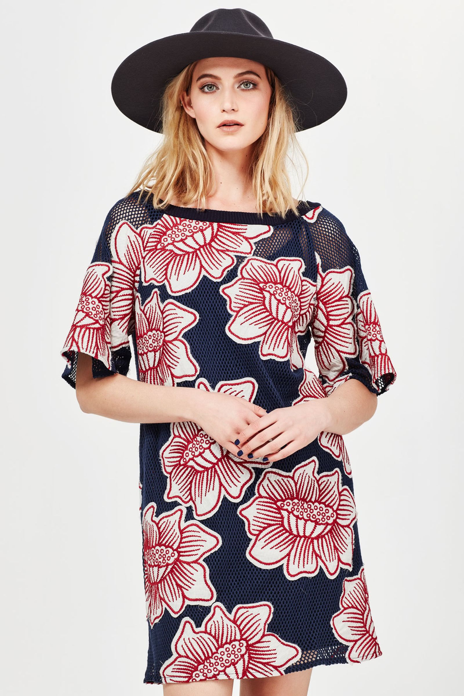 									IVORY FLOWER 'WINTER GARDEN' DRESS
			