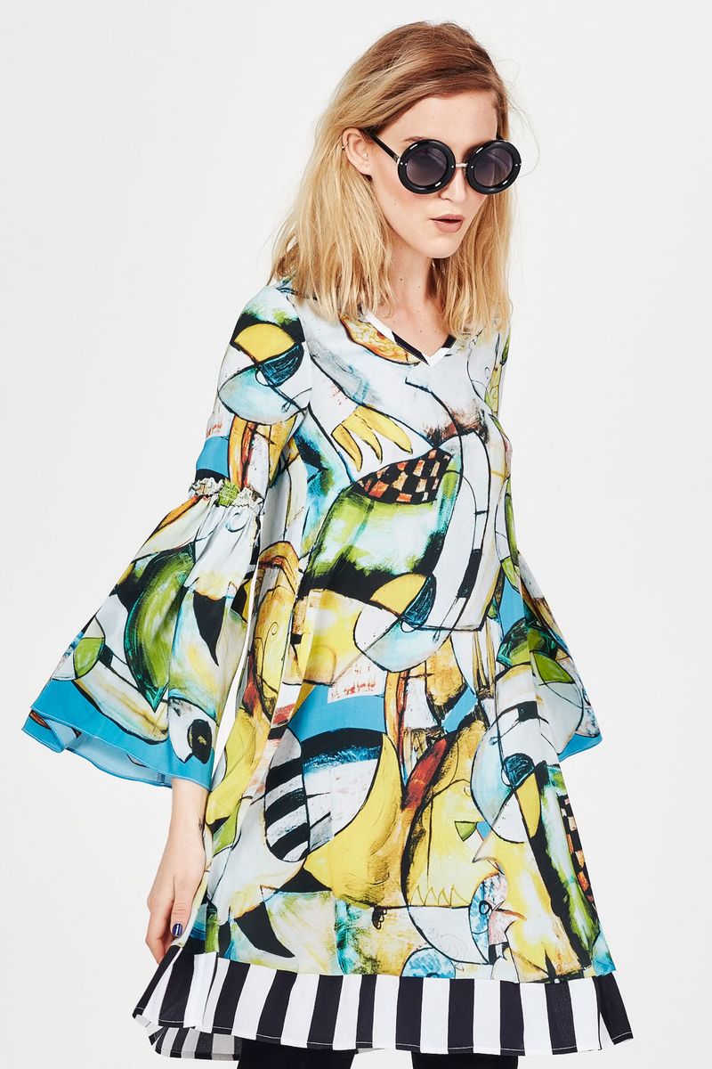 									MUSEE PICASSO 'THE SILKY WAY' DRESS
			