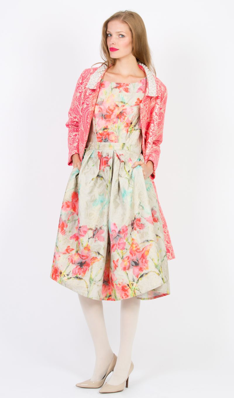 									OOPS A PAISLEY JACKET
								, 			HALCYAN DAYS DRESS
			