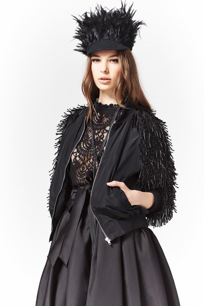 									THORNY DEVIL 'ROSAMUND SPIKE' JACKET
								, 			NIGHTBIRD 'LACY SUSAN' TOP
								, 			LAYLA 'LET ME MULLET OVER' SKIRT
			