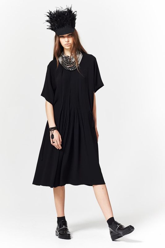 									CREPE PAPER 'THUMB TACKS' DRESS
			