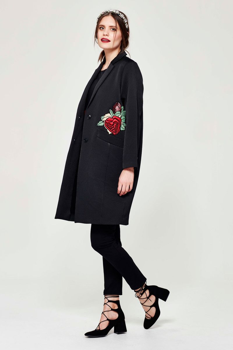 									BUMPY RIDE 'BUMPTY DUMPTY' COAT
								, 			GLAM ROCK 'LEG'S THE QUESTION' PANT
			