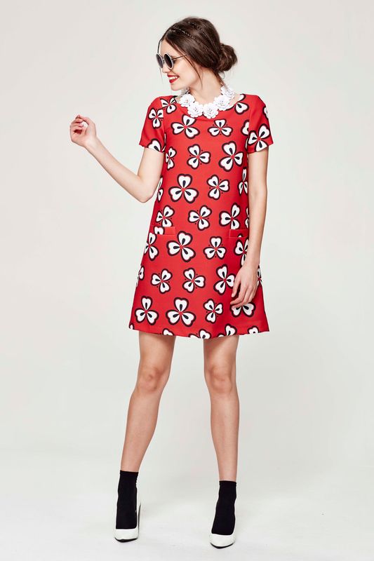 									CODE RED 'RED & BUTTER' DRESS
			