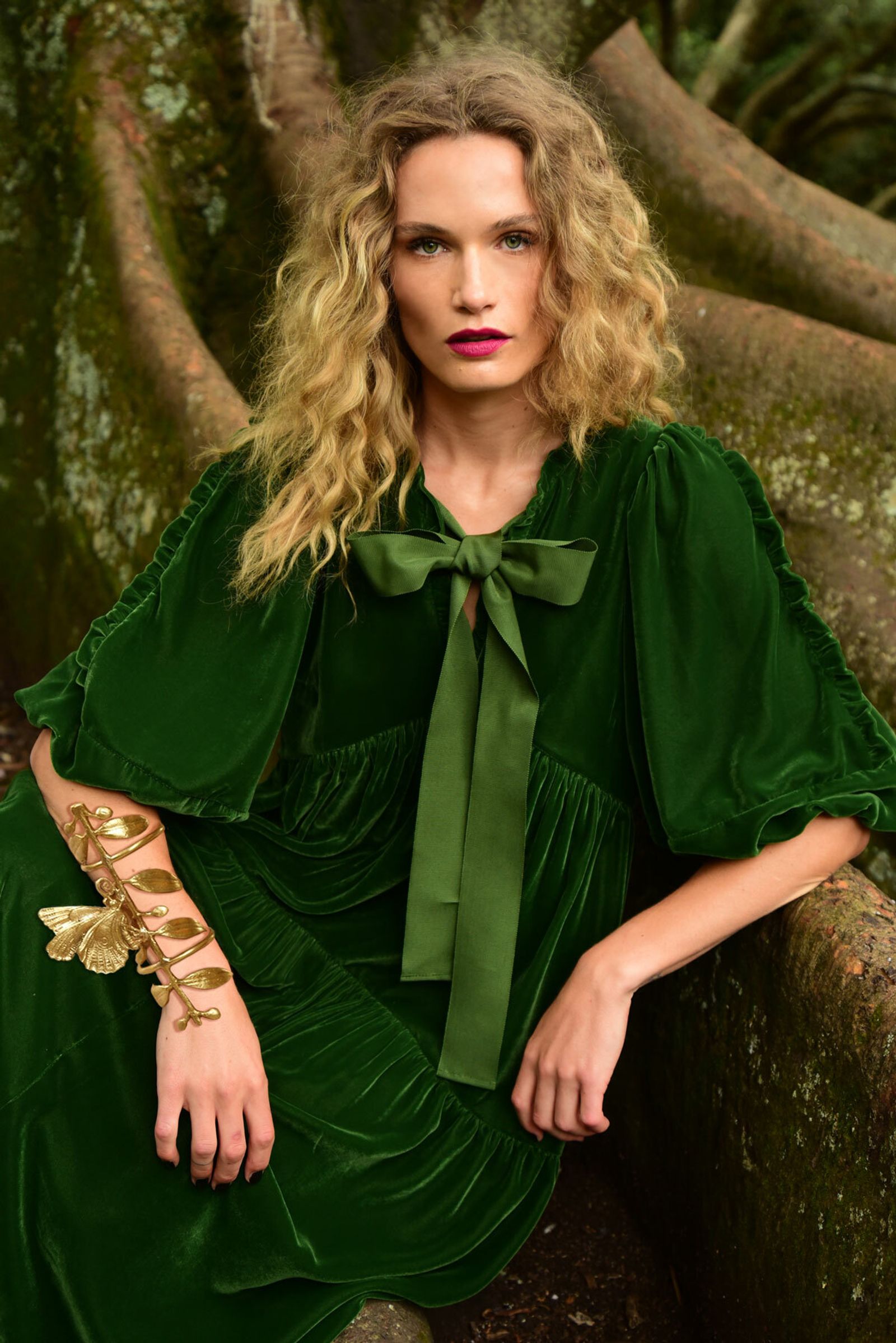 									VELVET BE MINE DRESS
			