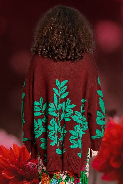 									RISE AND VINE CARDIGAN
			