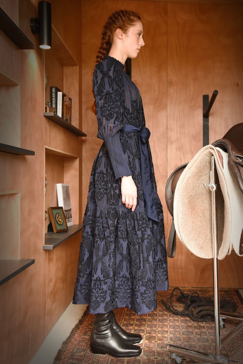 									SHIRRED IN THE WOODS DRESS
			