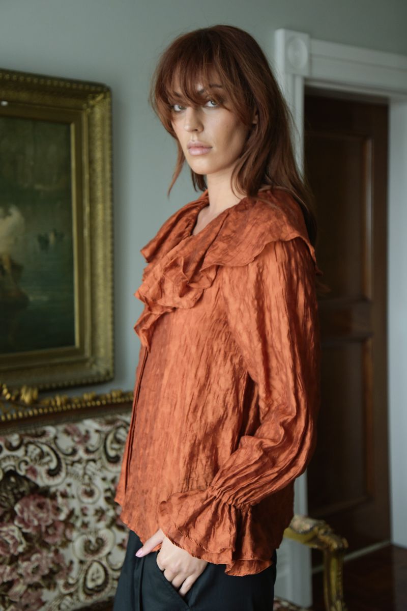 									I'M FRILL HERE BLOUSE
			