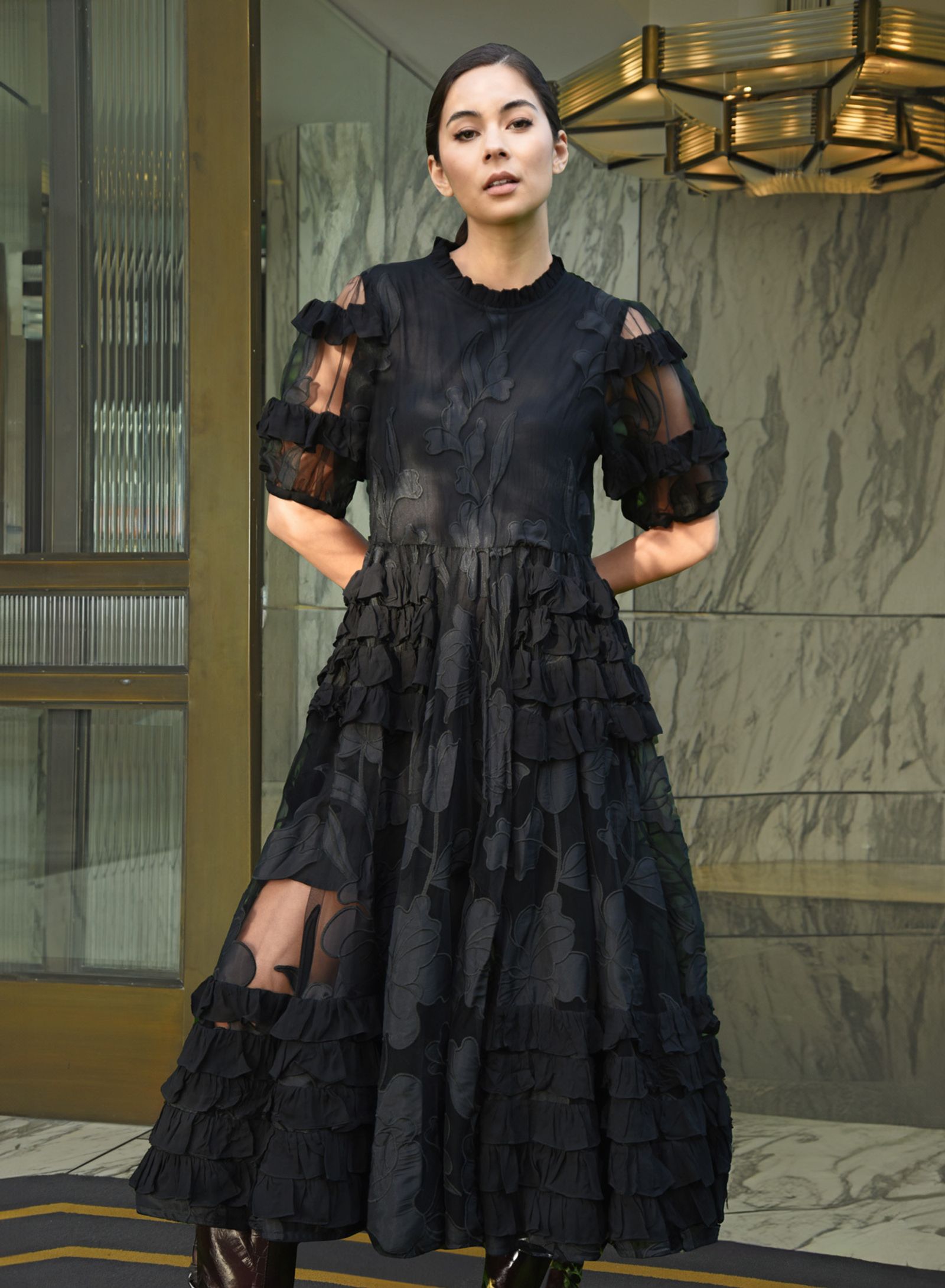 									I FRILL SURVIVE DRESS
			