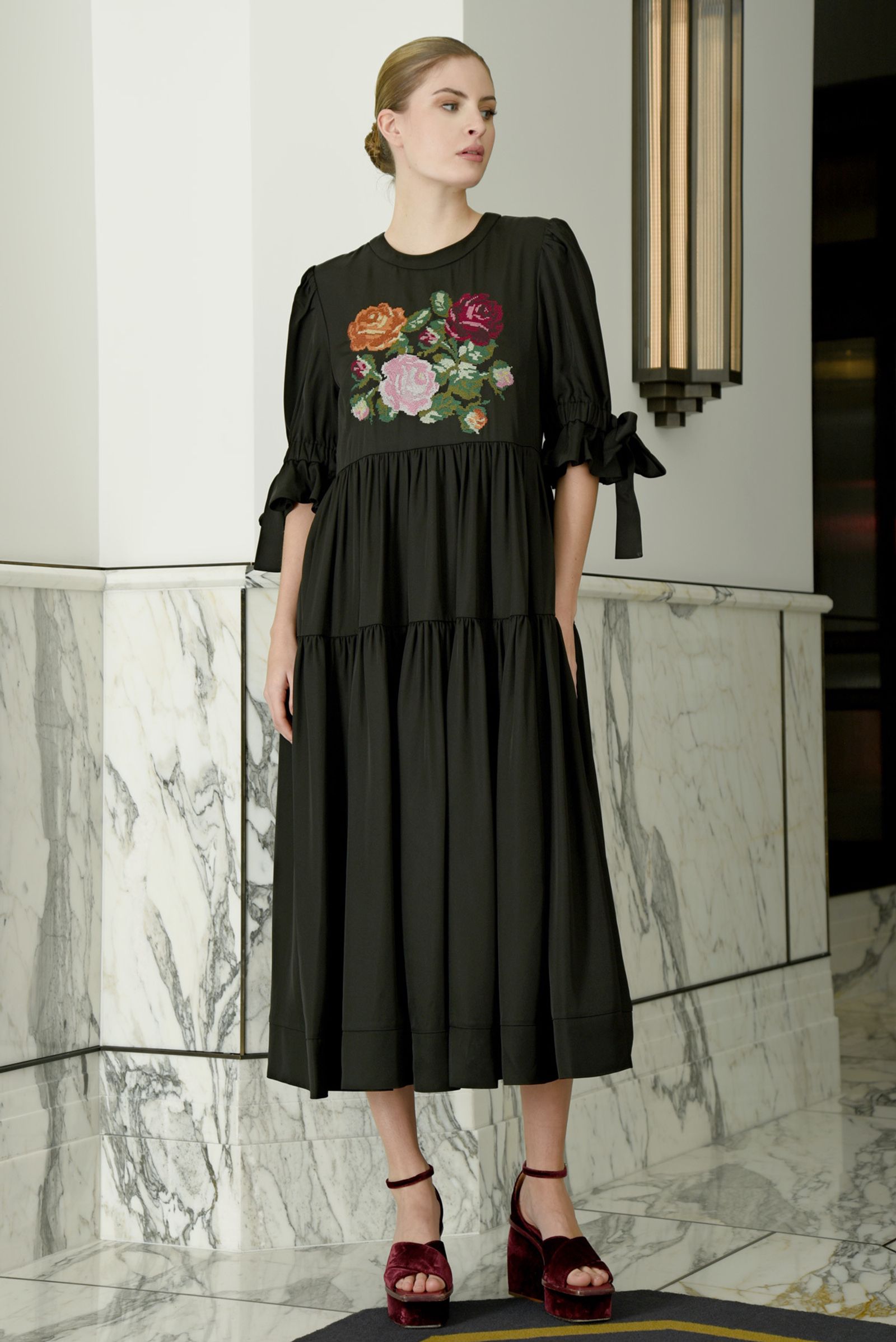 									FOREVER IN A ROUCHE DRESS
			