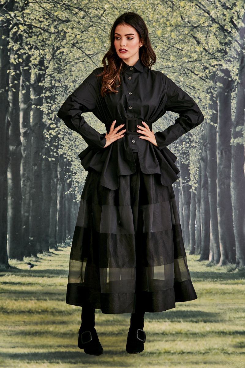 									ONE STEP CLOSER SHIRT
								, 			TURNING HEADS SKIRT
			