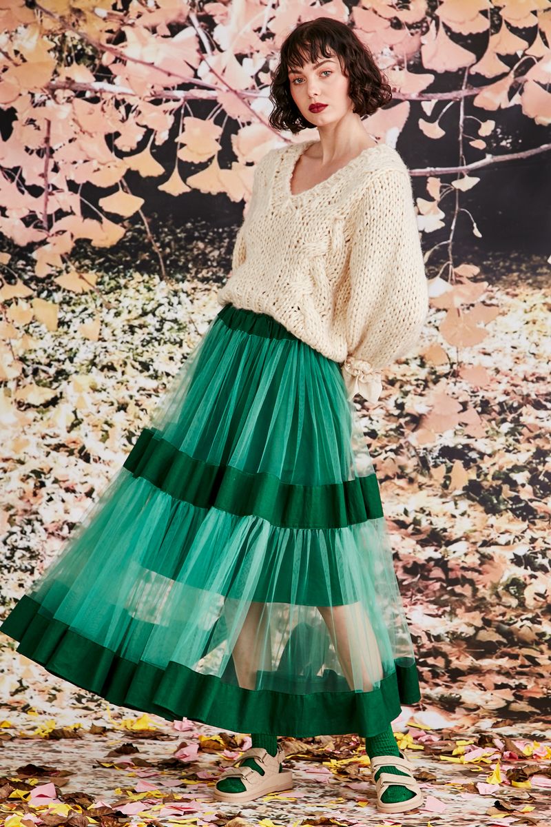 									CUDDLE ME CLOSE JUMPER
								, 			TIER DIARY SKIRT
			