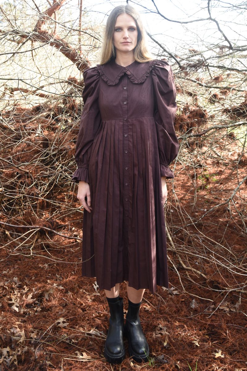 									TRICK OR PLEAT DRESS
			