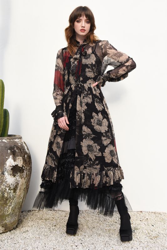 									MORE THAN PLEATS THE EYE DRESS
			